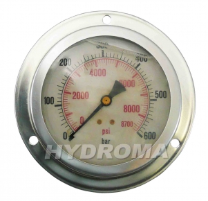 manometer 100mm,600barG1/2,z.v.prír